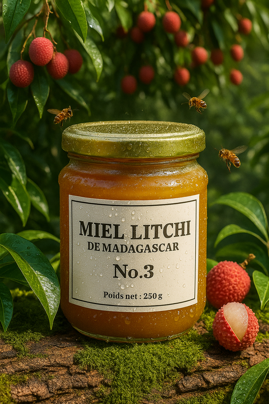 Miel de Litchi Bio de Madagascar - No.3