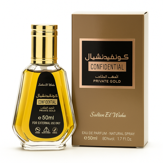 Confidential Private Gold - Eau de parfum 50 ml