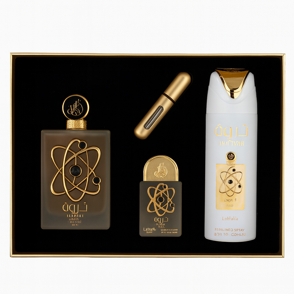 Coffret Tharwah Gold – Lattafa Pride Eau de parfum