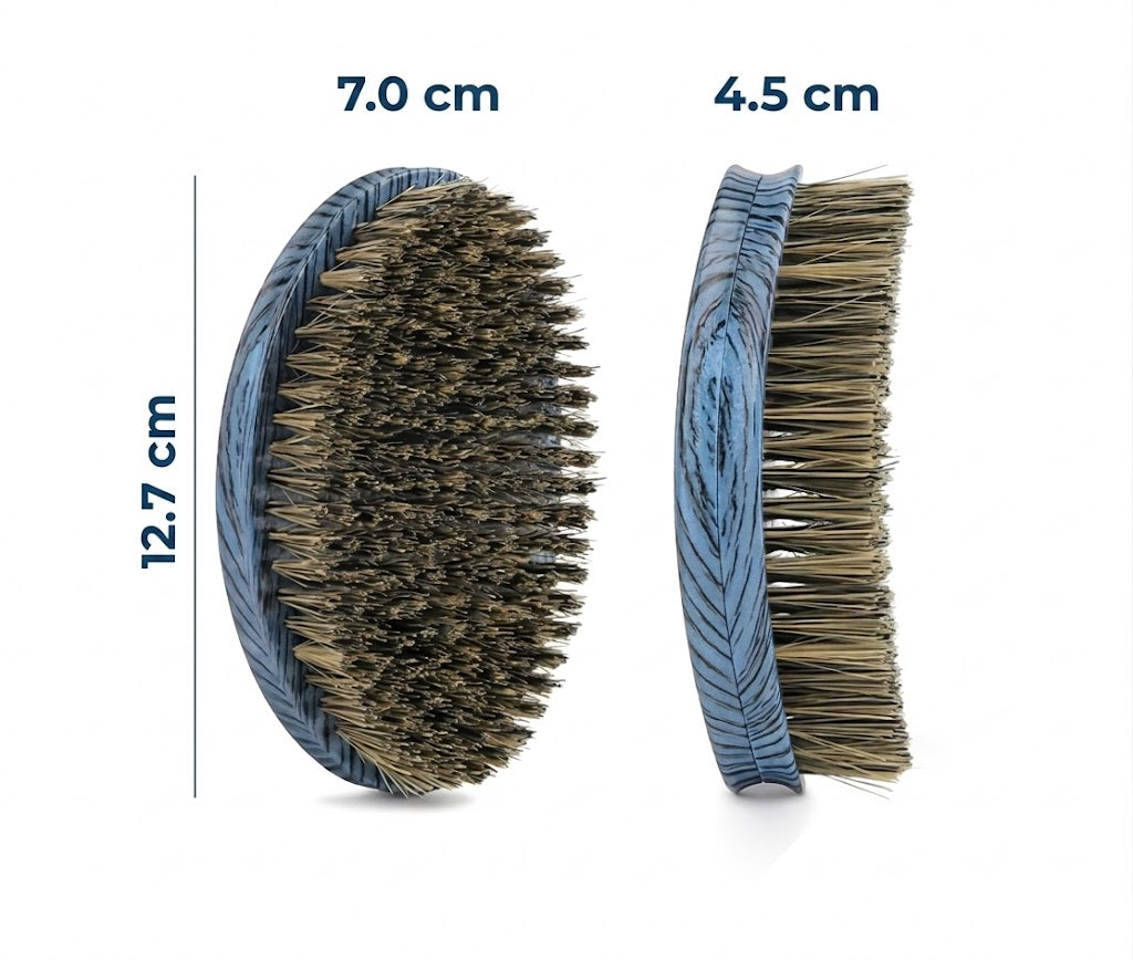 Brosse à barbe – Poils nylon moyens souples