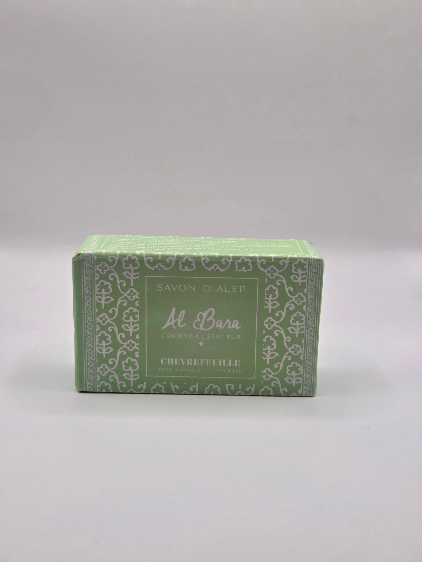 Savon d’Alep Chèvrefeuille – AL BARA 100 g