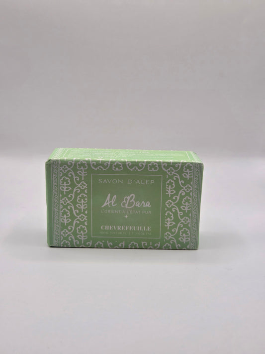 Savon d’Alep Chèvrefeuille – AL BARA 100 g