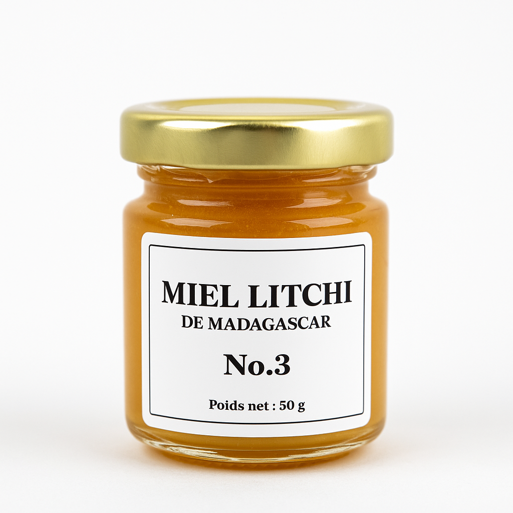 Miel de Litchi Bio de Madagascar - No.3