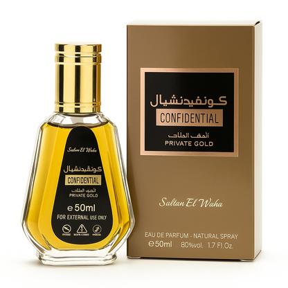 Confidential Private Gold - Eau de parfum 50 ml