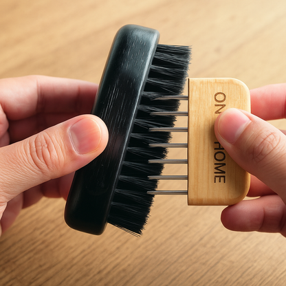 Peigne nettoyeur de brosse à barbe