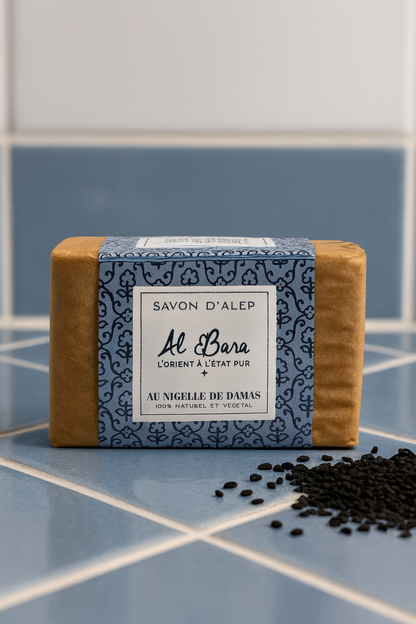 Savon d’Alep  à la Nigelle - AL BARA 150g