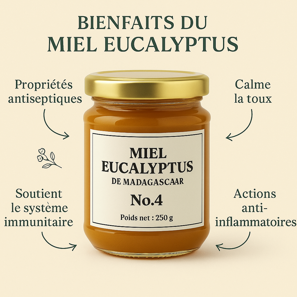 Miel d’Eucalyptus Bio de Madagascar - No. 4