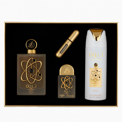 Coffret Tharwah Gold – Lattafa Pride Eau de parfum