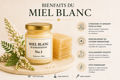 Miel Blanc du Kirghizistan - No.1