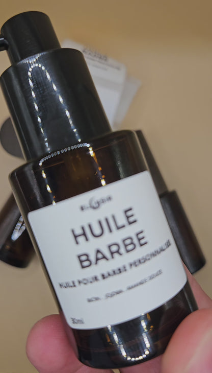 Huile de Barbe 30 ml - Personnalisable